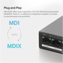 Купити Комутатор Mercusys MS105GP - фото 9