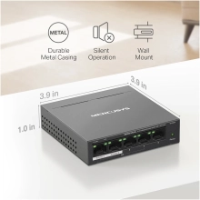 Купити Комутатор Mercusys MS105GP - фото 10
