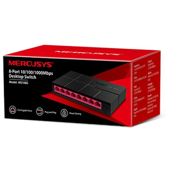 Купити Комутатор Mercusys MS108G - фото 7