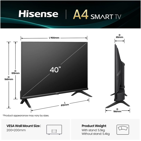 Купить Телевизор Hisense 40A4Q - фото 6