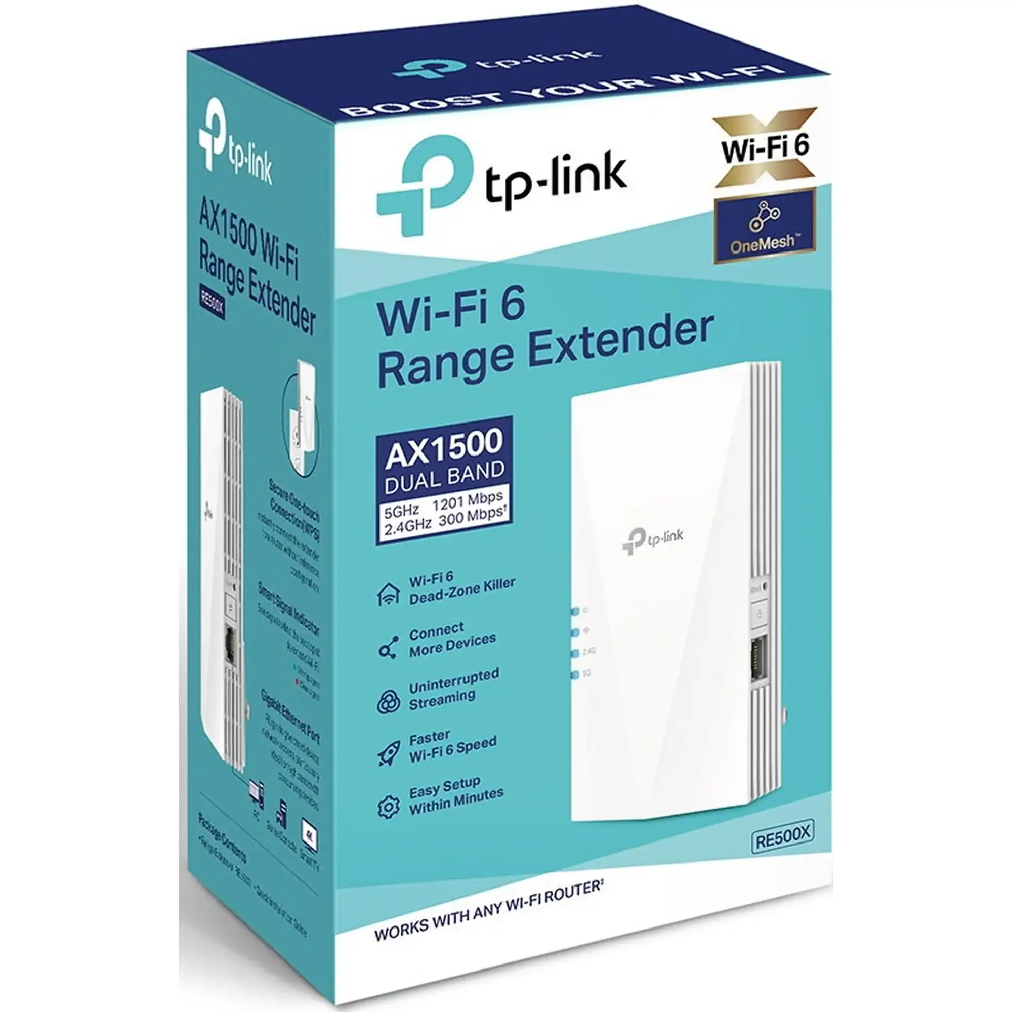 Купить Ретранслятор TP-LINK RE500X - фото 3