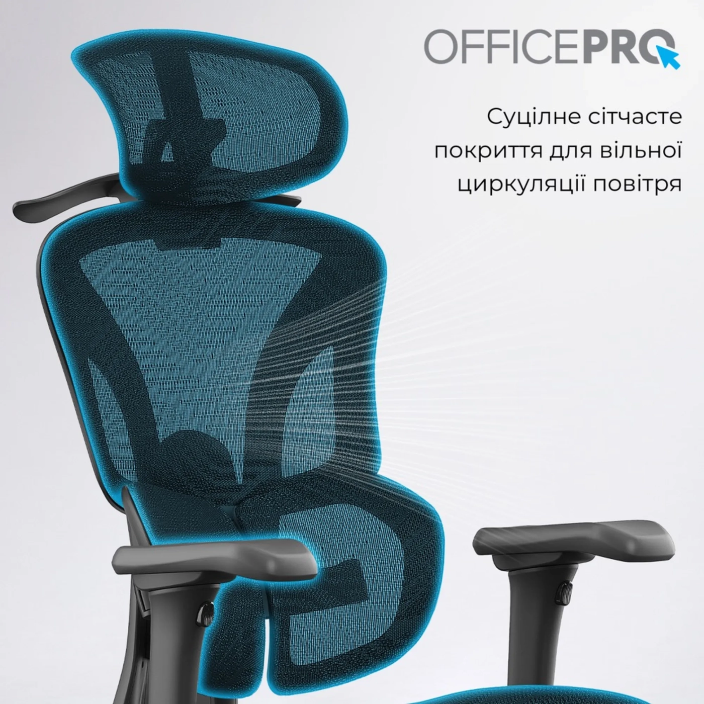 Купить Кресло офисное Officepro Elite Black (OC950B) - фото 7