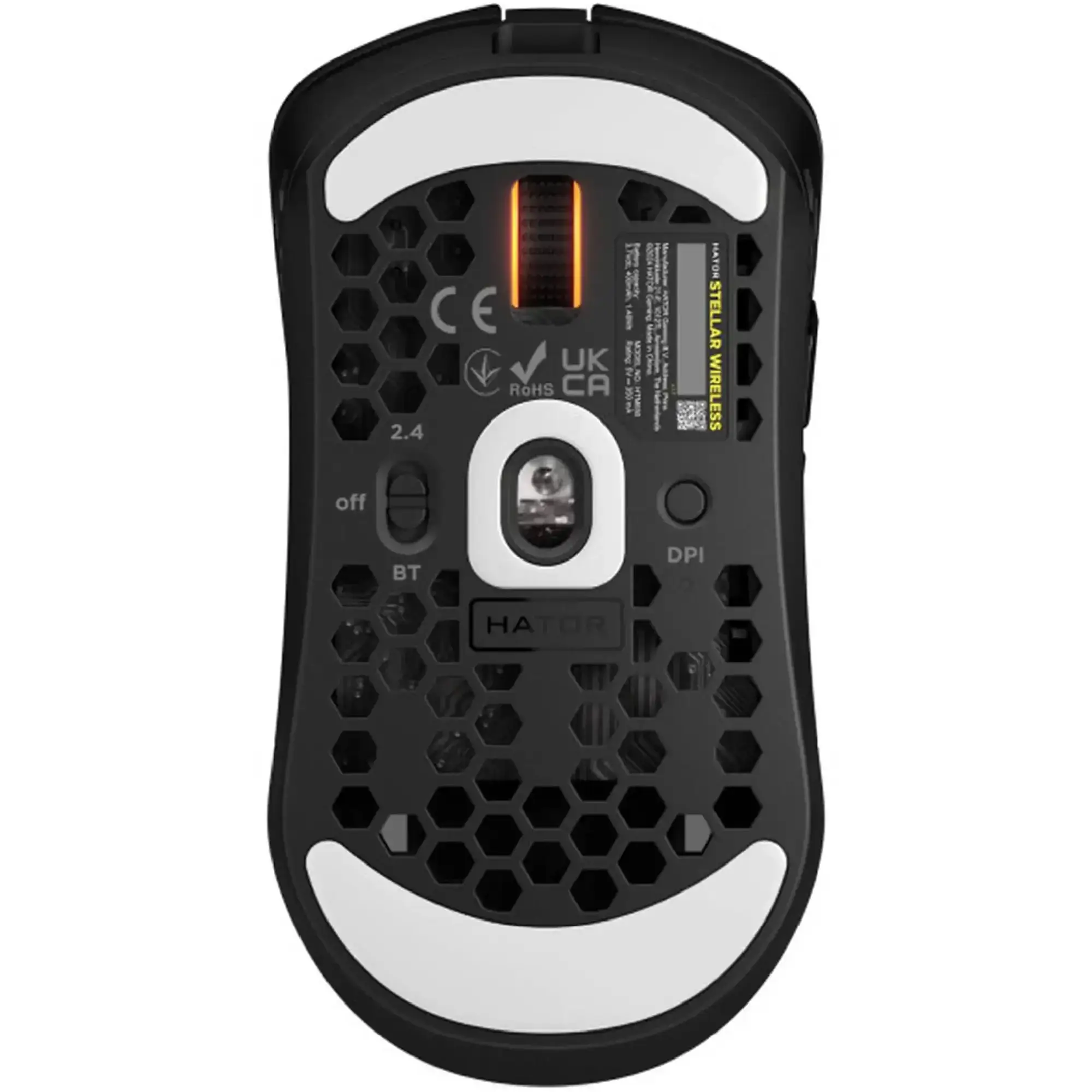 Купить Мышь HATOR Stellar Wireless Black (HTM650) - фото 6