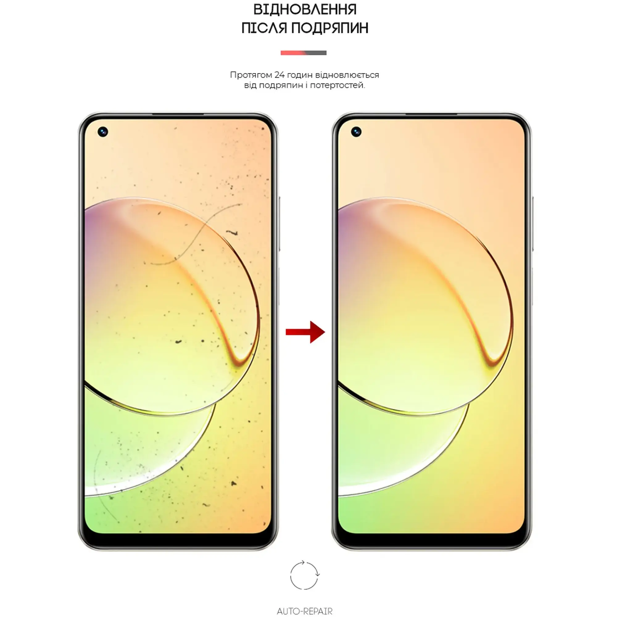 Купить Гидрогелевая пленка ArmorStandart Anti-spy для Realme 10 4G (ARM65650) - фото 3
