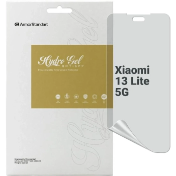 Купити Гідрогелева плівка ArmorStandart Anti-spy для Xiaomi 13 Lite 5G (ARM66579) - фото 1