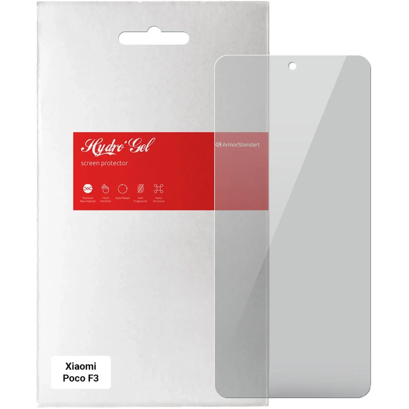 Купити Гідрогелева плівка Armorstandart Anti-spy для Xiaomi Poco F3 (ARM59087) - фото 1