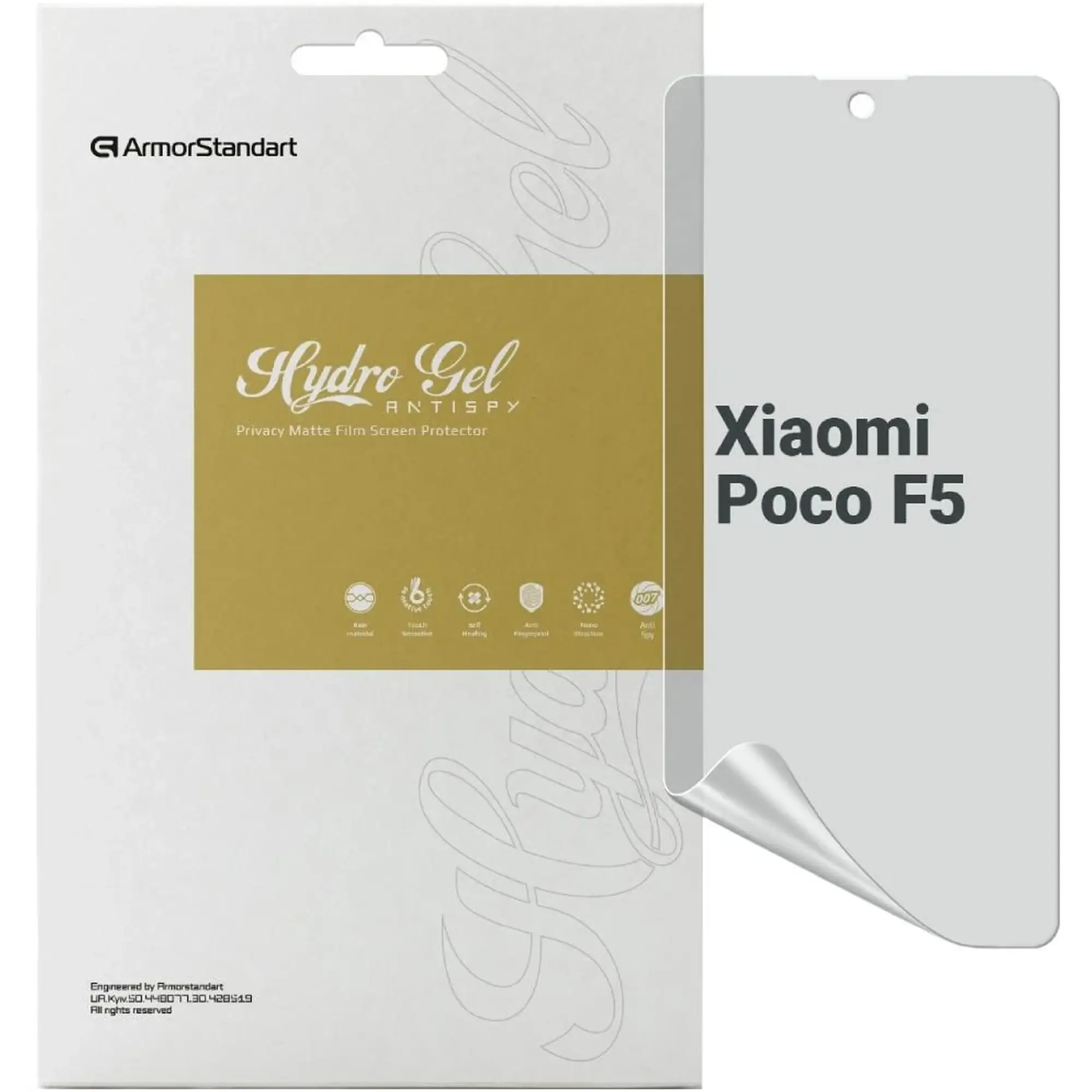 Купить Гидрогелевая пленка ArmorStandart Anti-spy для Xiaomi Poco F5 (ARM68104) - фото 1