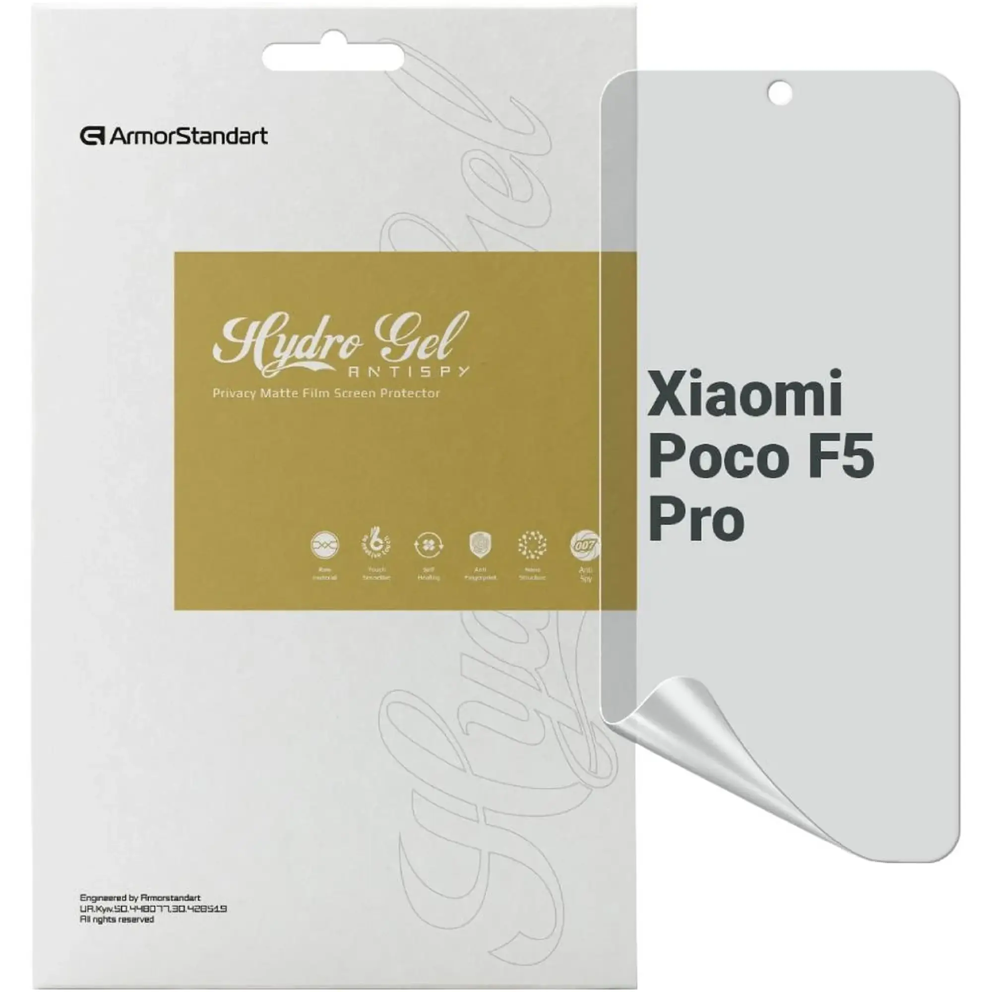 Купить Гидрогелевая пленка ArmorStandart Anti-spy для Xiaomi Poco F5 Pro (ARM68105) - фото 1