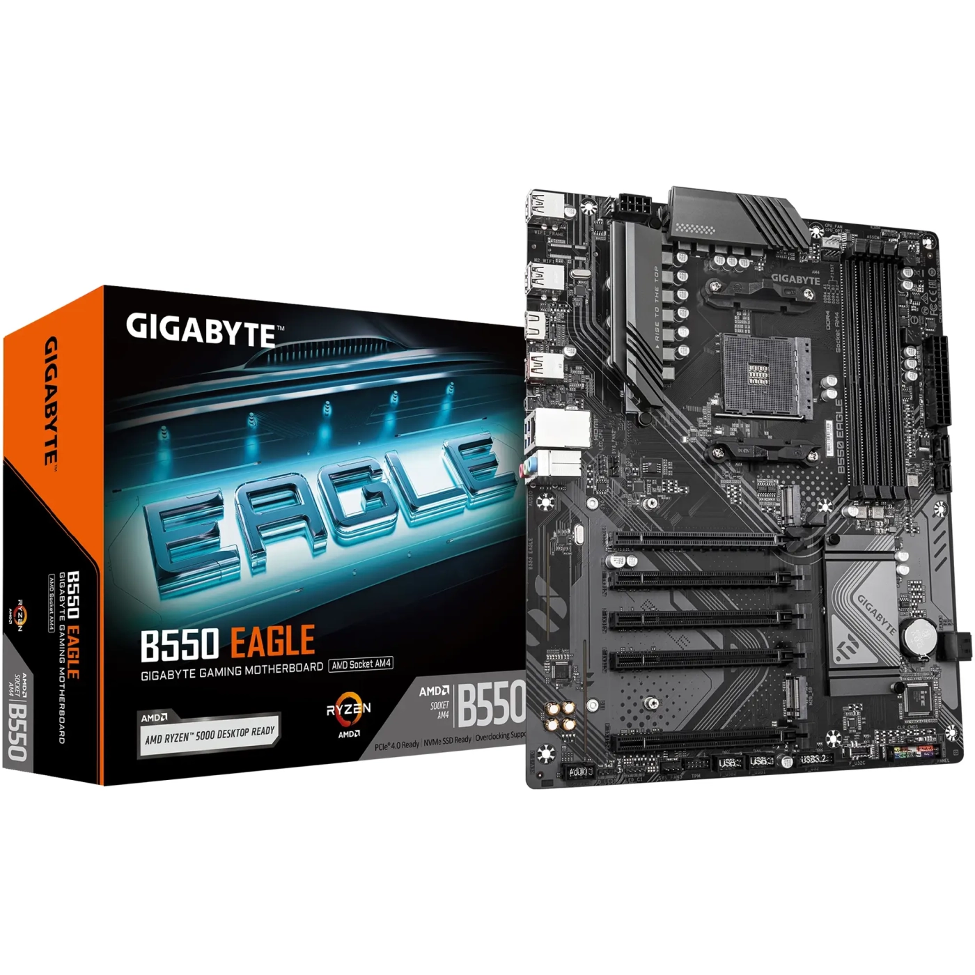 Купить Материнская плата GIGABYTE B550 EAGLE - фото 4