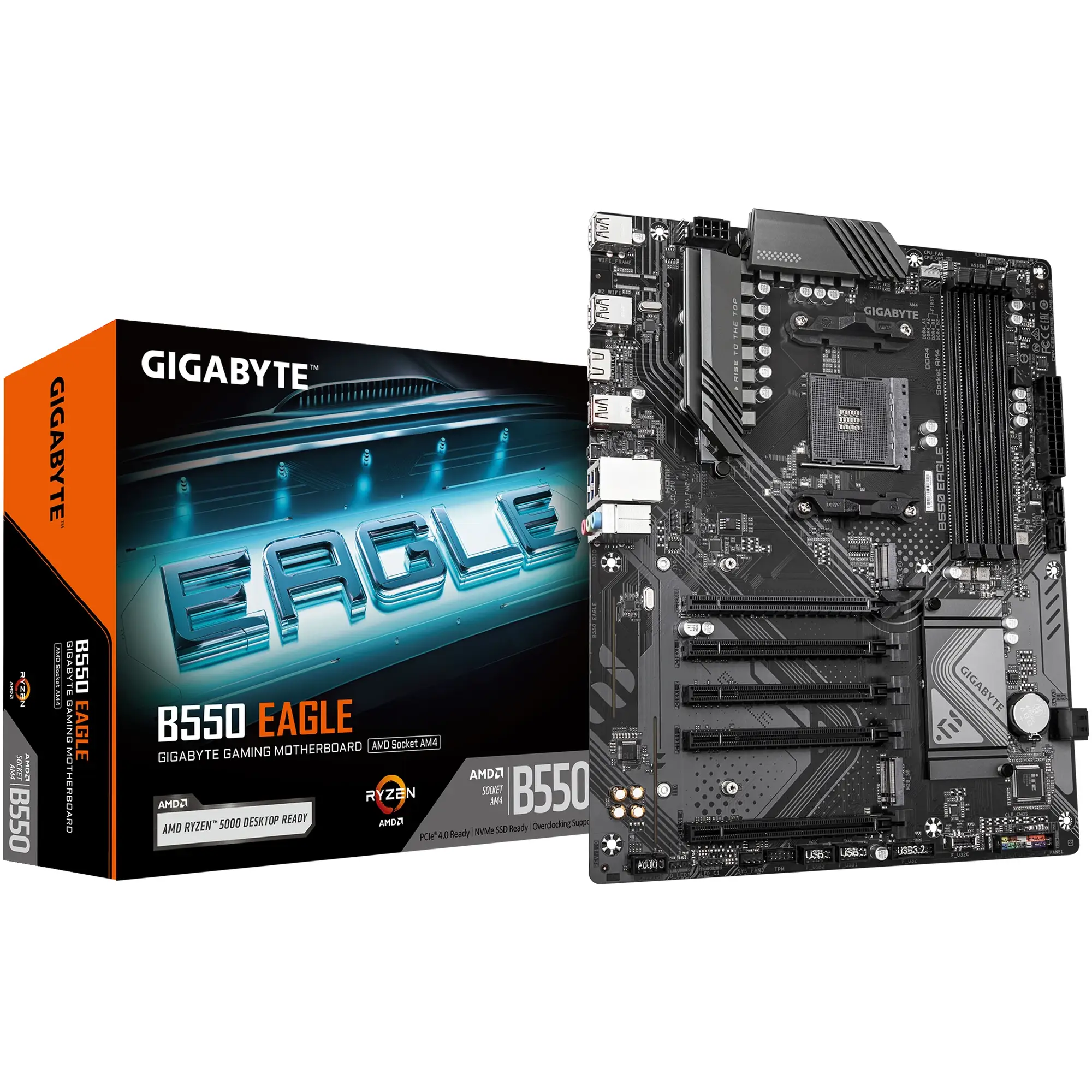 Купить Материнская плата GIGABYTE B550 EAGLE - фото 4