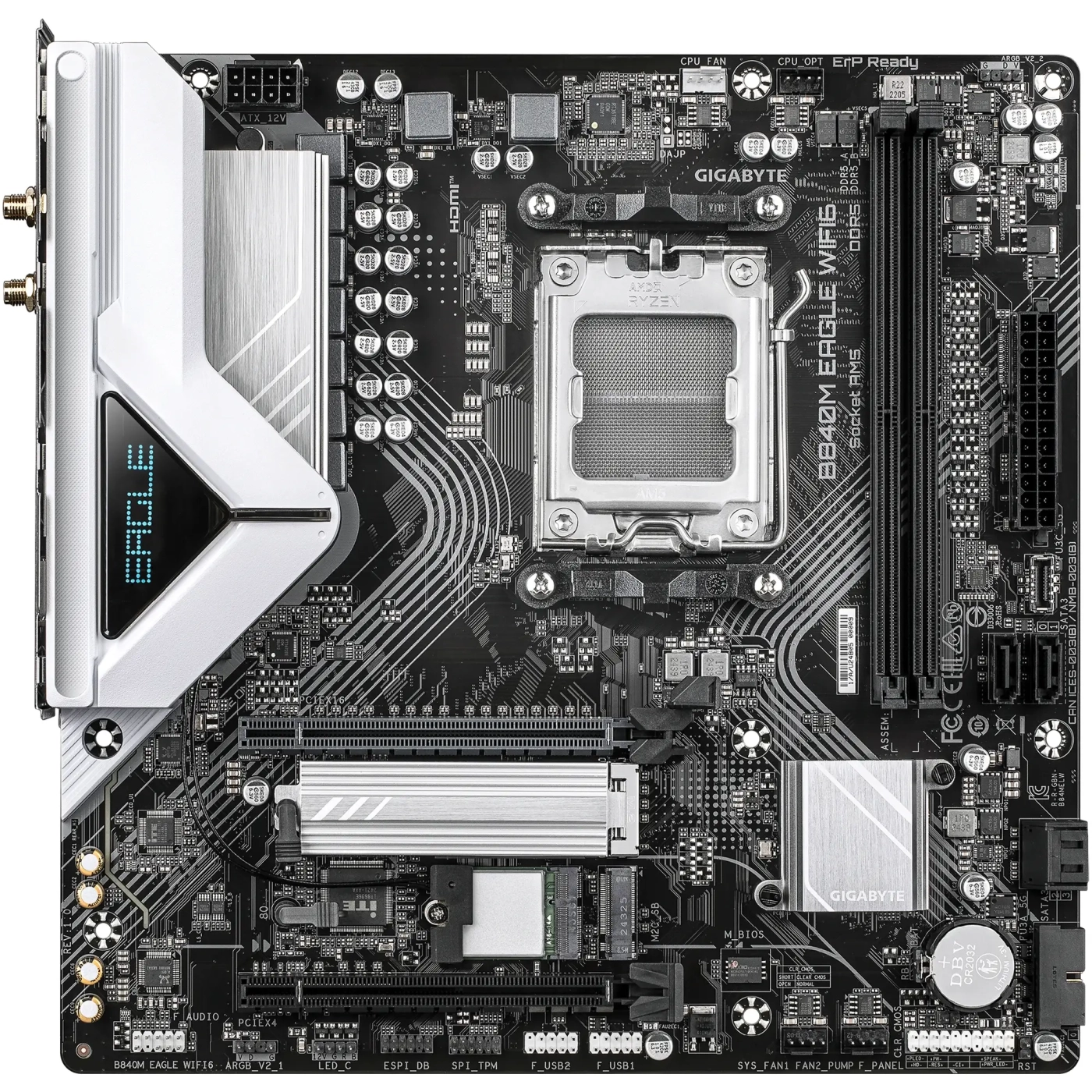 Купить Материнская плата GIGABYTE B840M EAGLE WIFI6 - фото 2