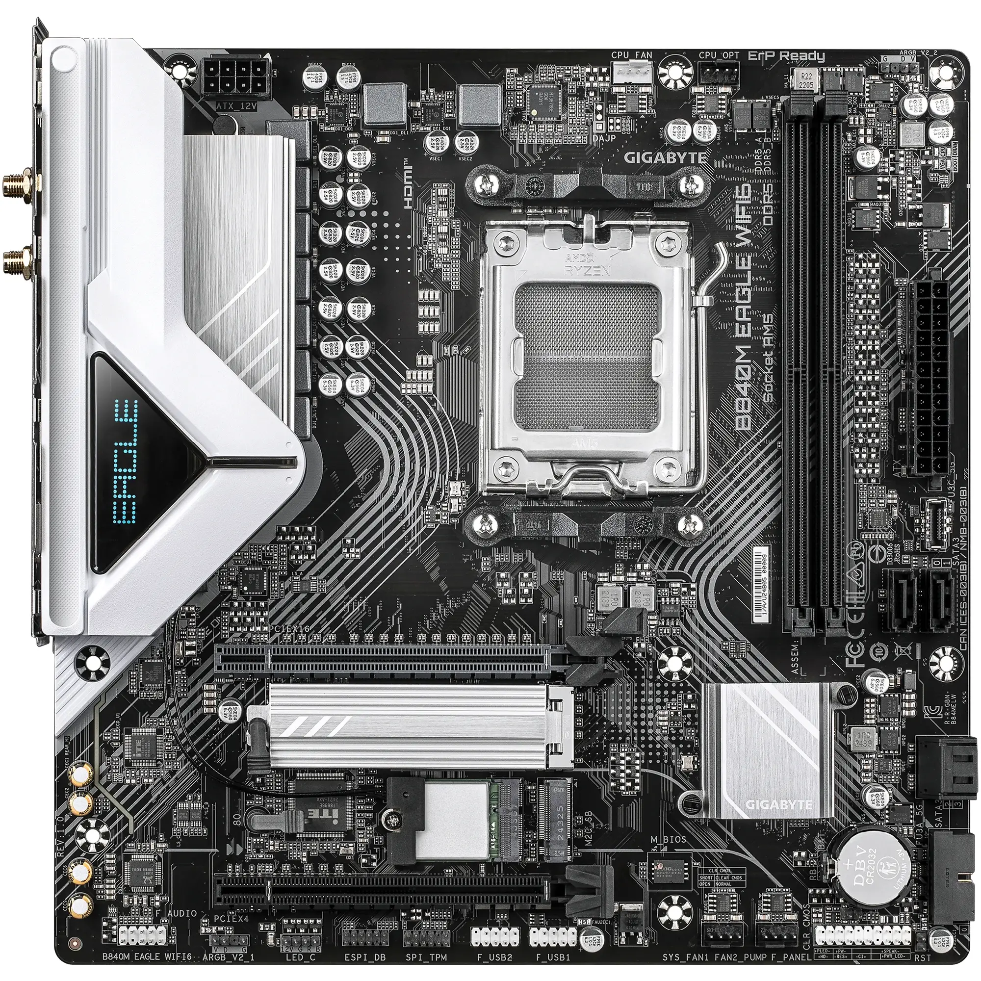 Купить Материнская плата GIGABYTE B840M EAGLE WIFI6 - фото 2