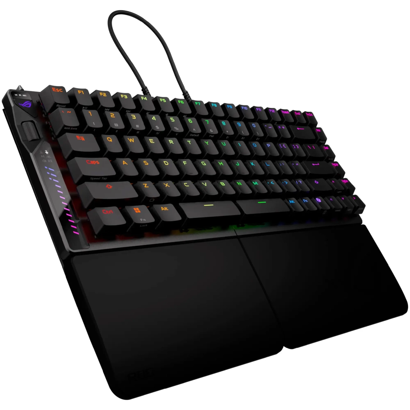 Купити Клавіатура ASUS ROG Falcata Split Magnetic Switch EN RGB Black (90MP043H-BKUA20) - фото 3