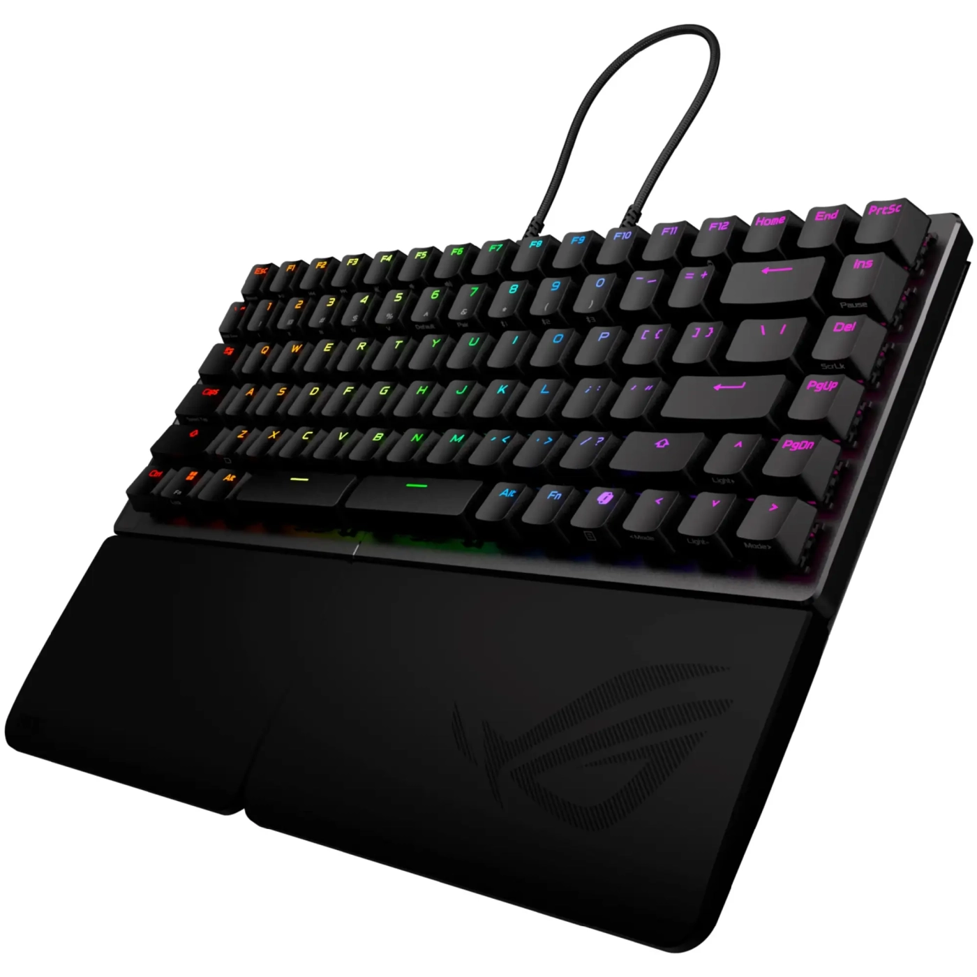 Купити Клавіатура ASUS ROG Falcata Split Magnetic Switch EN RGB Black (90MP043H-BKUA20) - фото 4