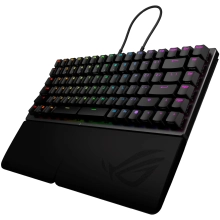 Купити Клавіатура ASUS ROG Falcata Split Magnetic Switch EN RGB Black (90MP043H-BKUA20) - фото 4