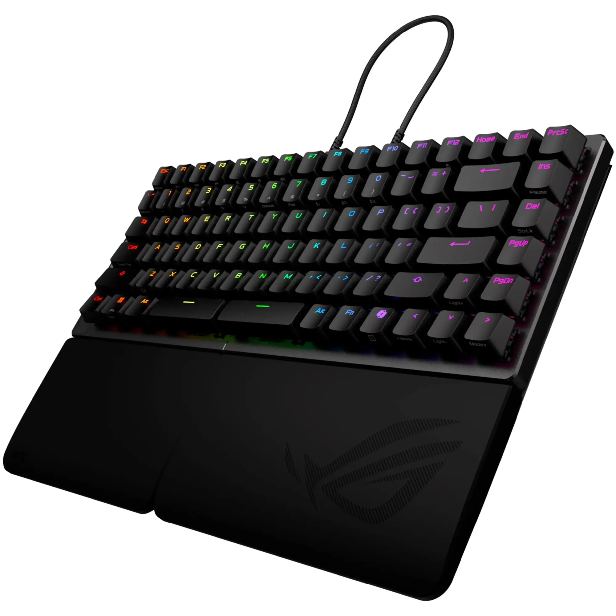 Купити Клавіатура ASUS ROG Falcata Split Magnetic Switch EN RGB Black (90MP043H-BKUA20) - фото 4