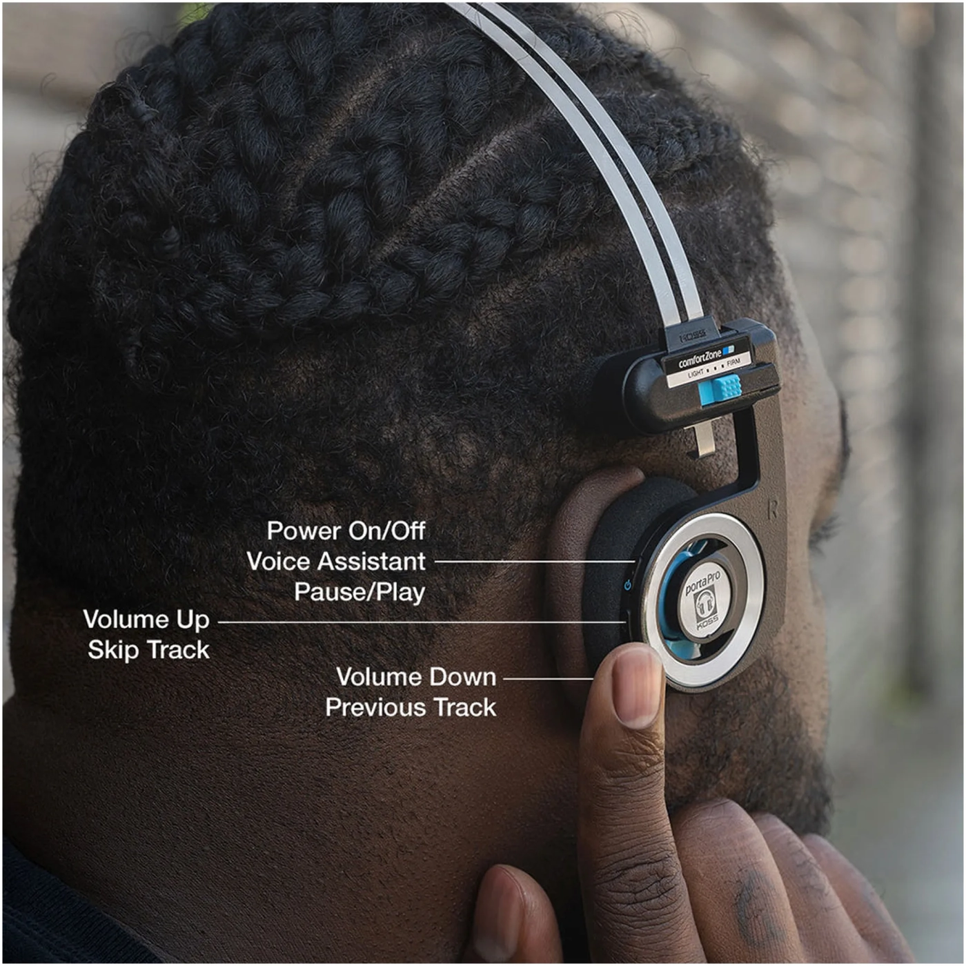 Купить Наушники Koss On-Ear Porta Pro Wireless (197675.102) Black - фото 6