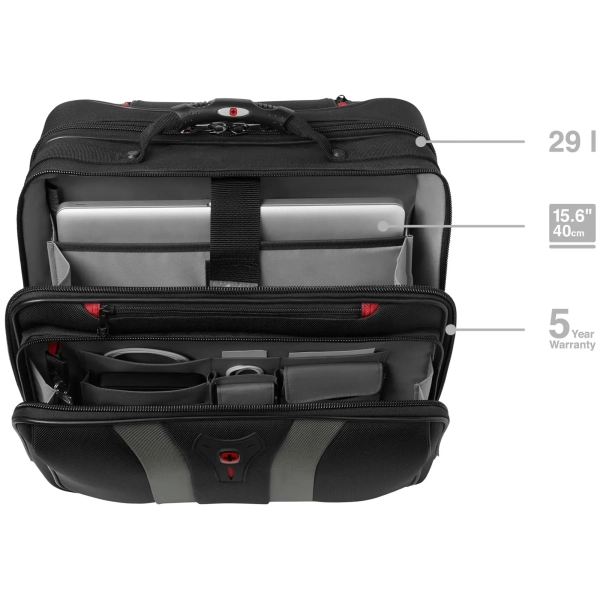 Купити Кейс-пілот для ноутбука 15.6" Wenger Granada, чорний (600659) - фото 8