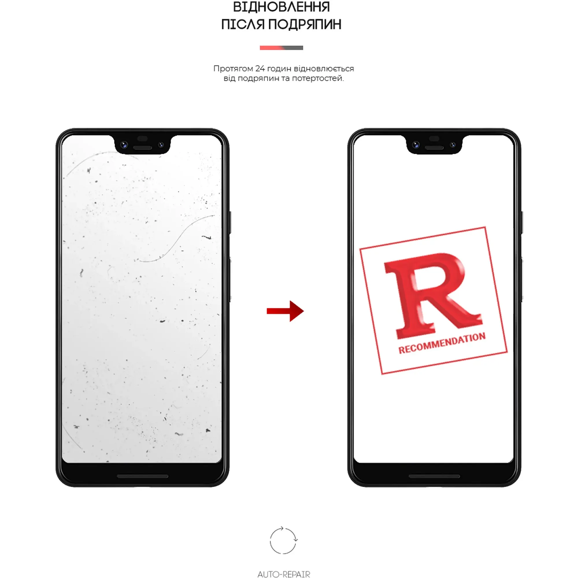 Купити Гідрогелева плівка Armorstandart для Google Pixel 3 XL (ARM58480) - фото 3