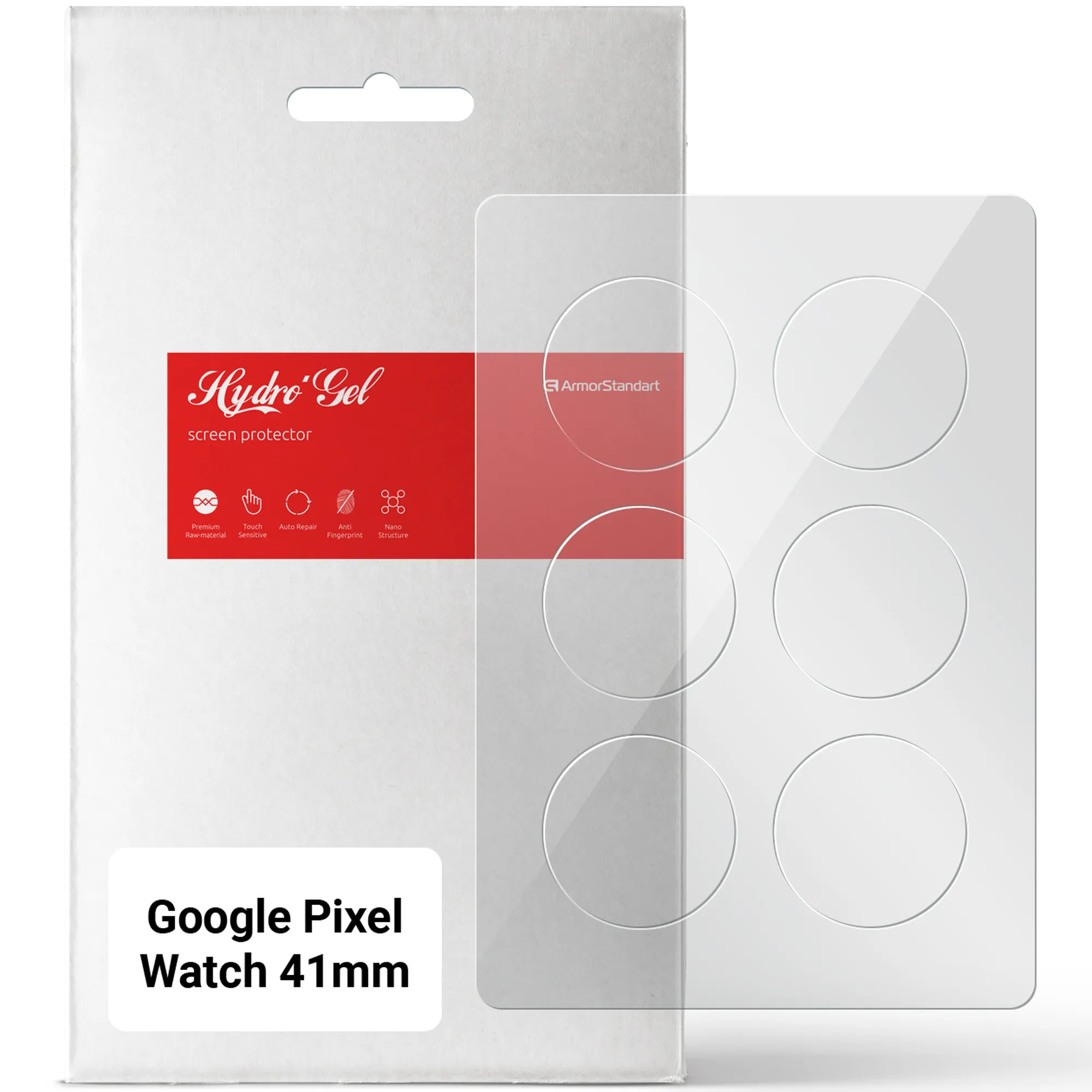 Купить Гидрогелевая пленка ArmorStandart для Google Pixel Watch 41mm 6 шт. (ARM65227) - фото 1