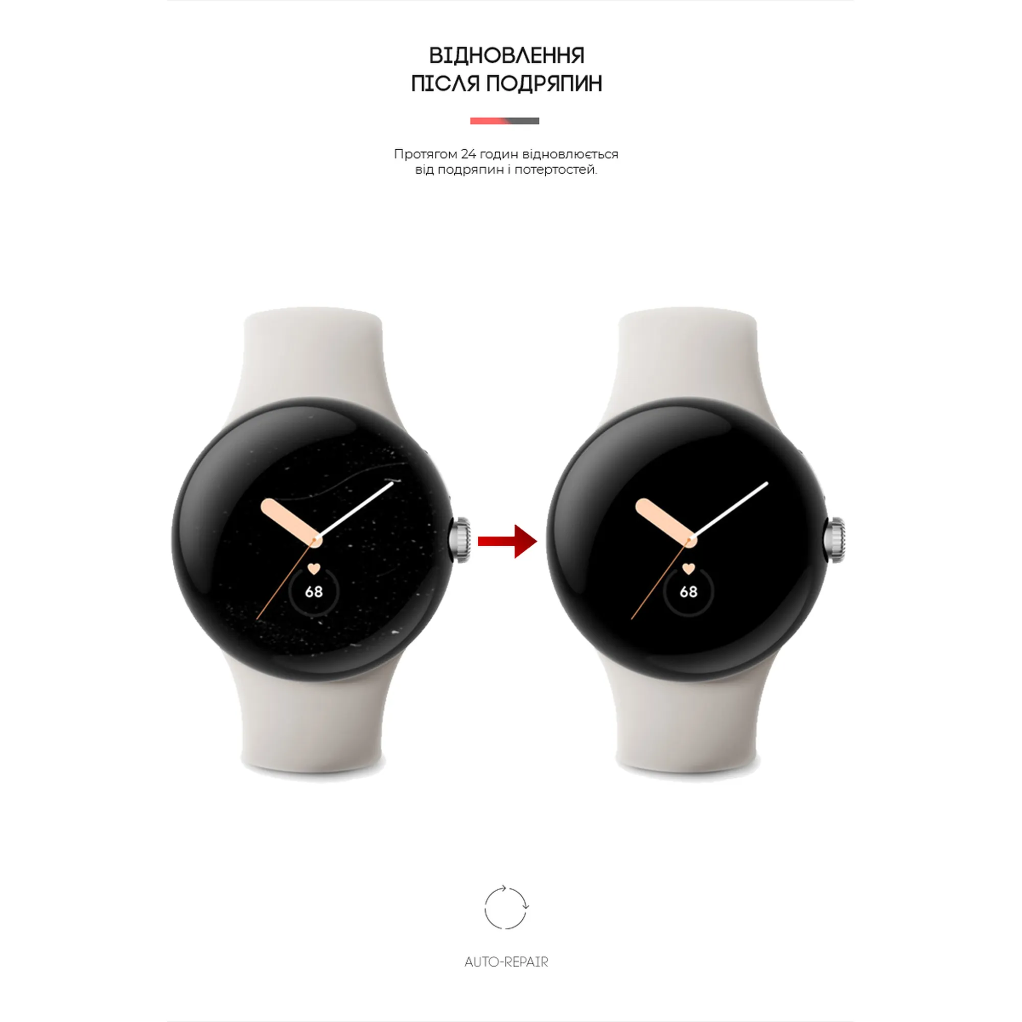Купить Гидрогелевая пленка ArmorStandart для Google Pixel Watch 41mm 6 шт. (ARM65227) - фото 3