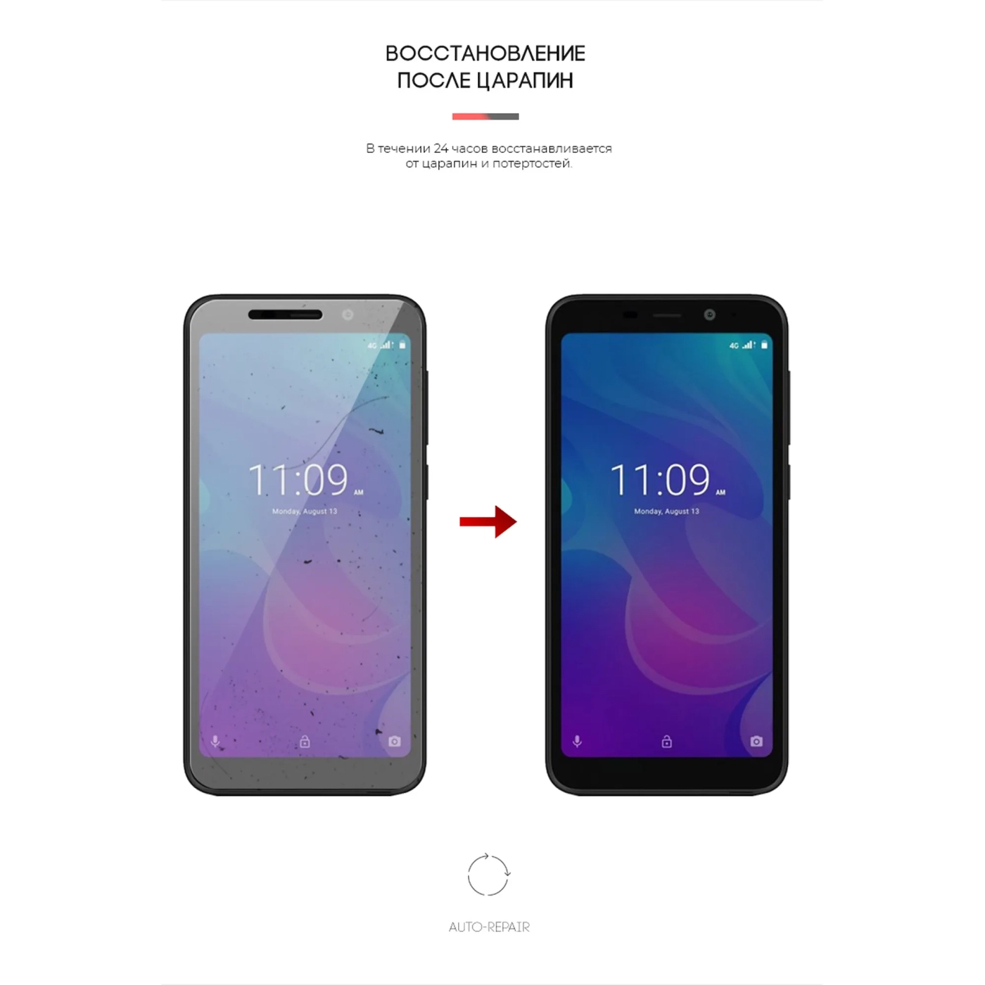 Купить Гидрогелевая пленка Armorstandart для Meizu C9 (ARM57980) - фото 3