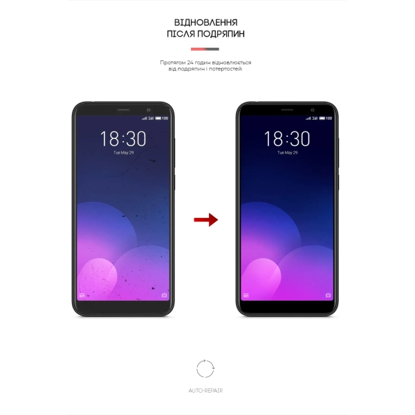 Купить Гидрогелевая пленка Armorstandart для Meizu M6T (ARM58354) - фото 3