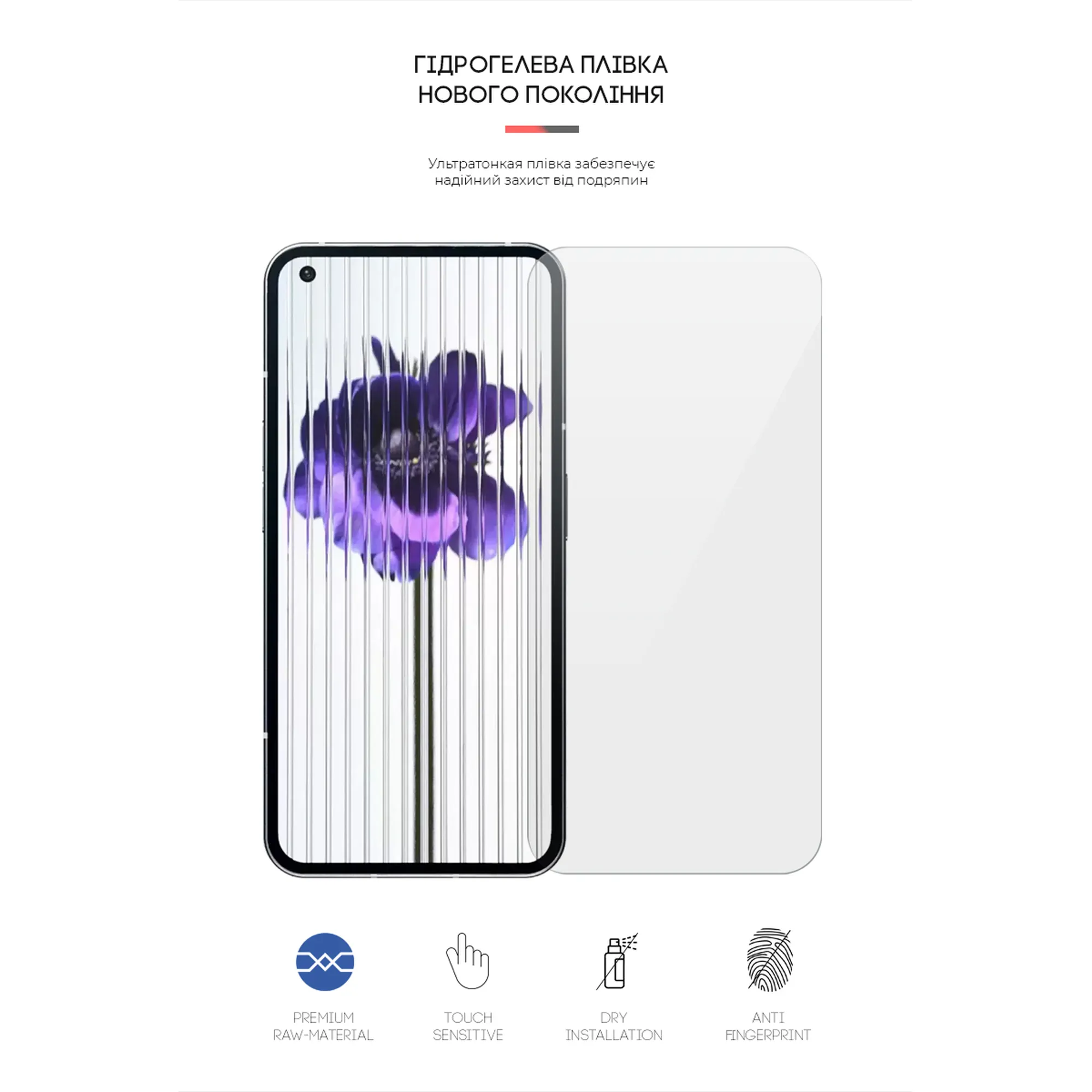 Купити Гідрогелева плівка ArmorStandart для Nothing Phone (1) (ARM63310) - фото 2