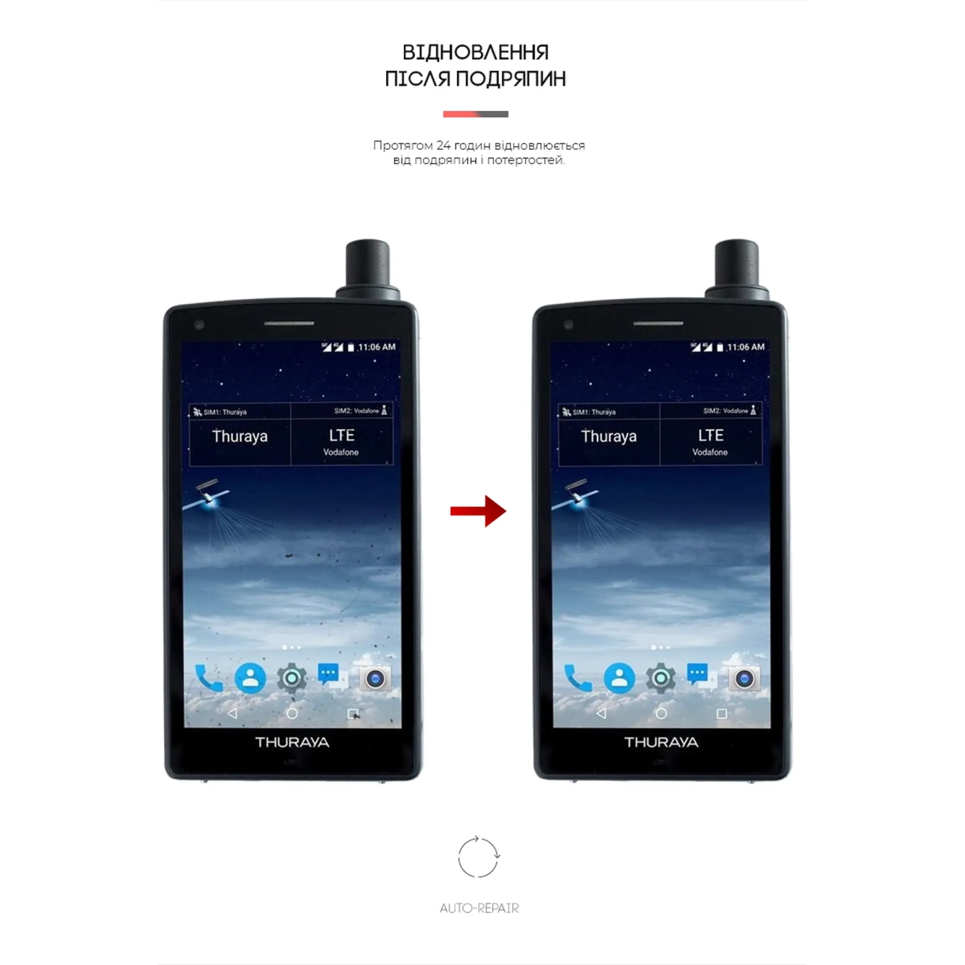 Купить Гидрогелевая пленка ArmorStandart для Thuraya X5 Touch (ARM62560) - фото 3