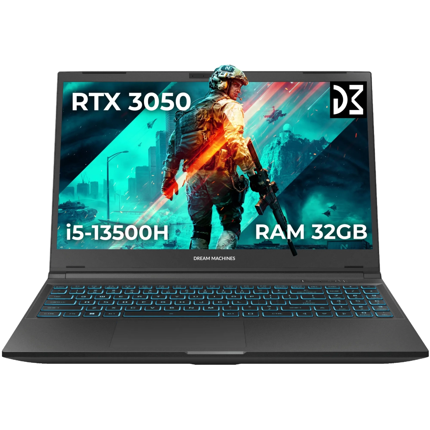 Купити Ноутбук Dream Machines RG3050-15 (RG3050-15UA42) - фото 1