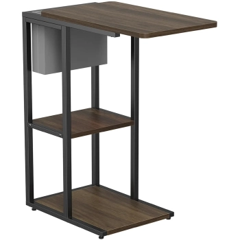 Купить Приставной столик Officepro SD175DW Dark Wood Black - фото 1