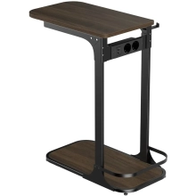 Купити Приставний столик Officepro SD185DW Dark Wood Black - фото 4