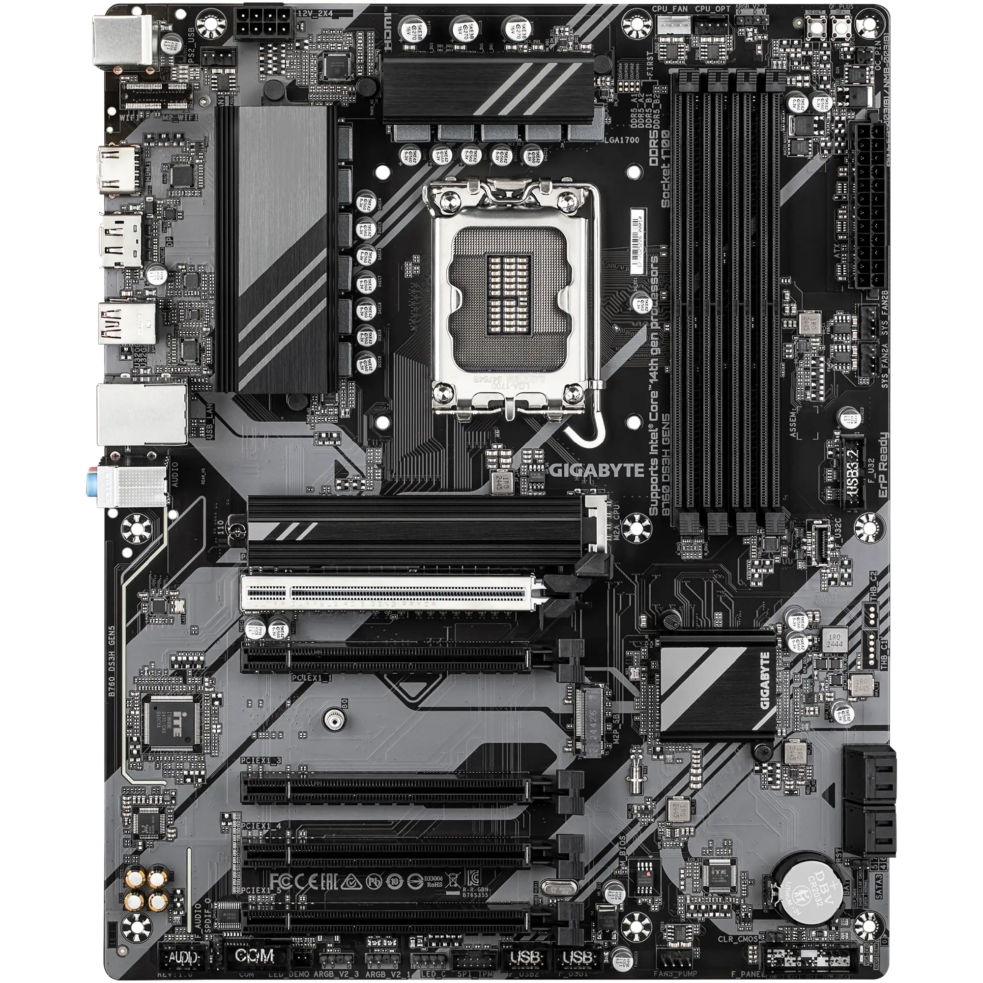 Купить Материнcкая плата GIGABYTE B760 DS3H GEN5 - фото 2