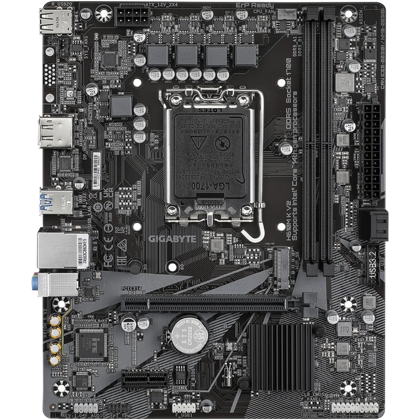 Купить Материнcкая плата GIGABYTE H610M K V2 - фото 2