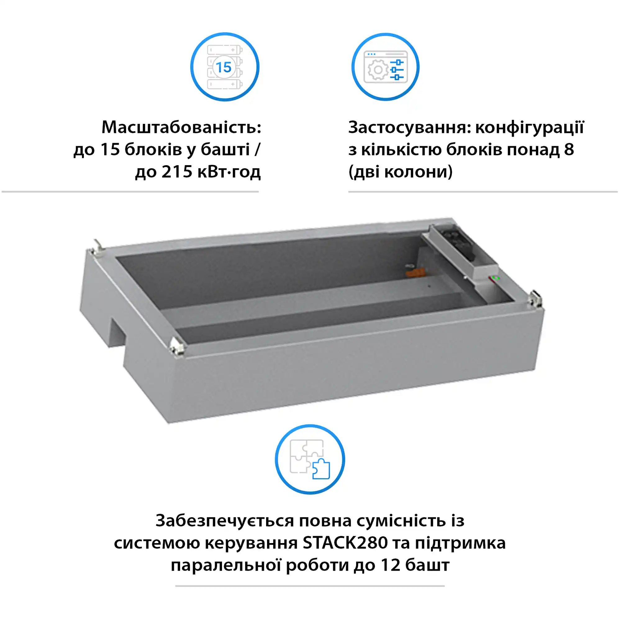 Купить Комплект для расширения Dyness STACK280 S51280 (S51280 Expand) - фото 2
