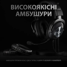 Купить Наушники Logitech G PRO X with Stand Black (991-000358) - фото 6