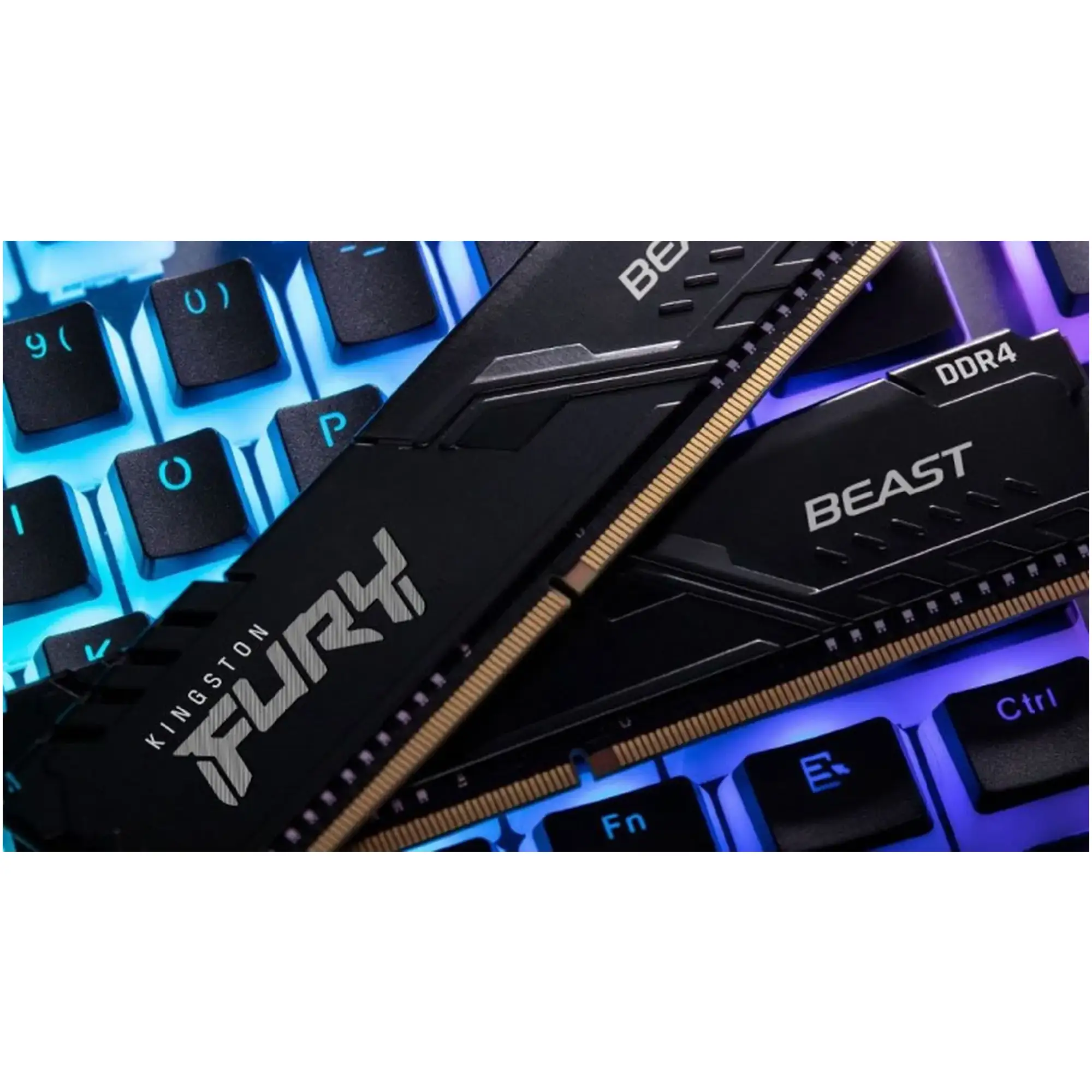 Купить Модуль памяти Kingston FURY Beast DDR4-3200 32GB (2x16GB) (KF432C16BB1K2/32WP) - фото 3