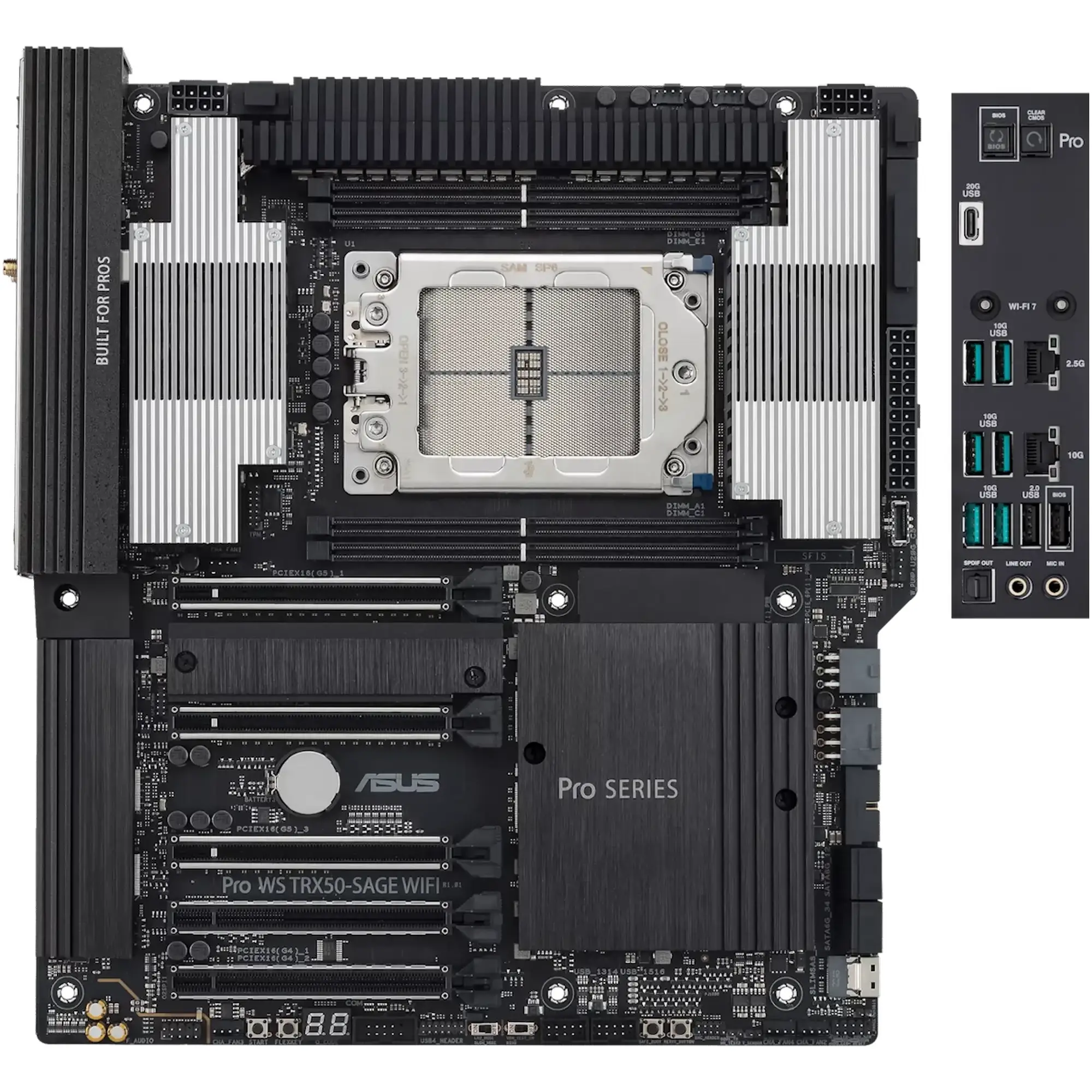 Купить Материнская плата ASUS PRO WS TRX50-SAGE WIFI - фото 1