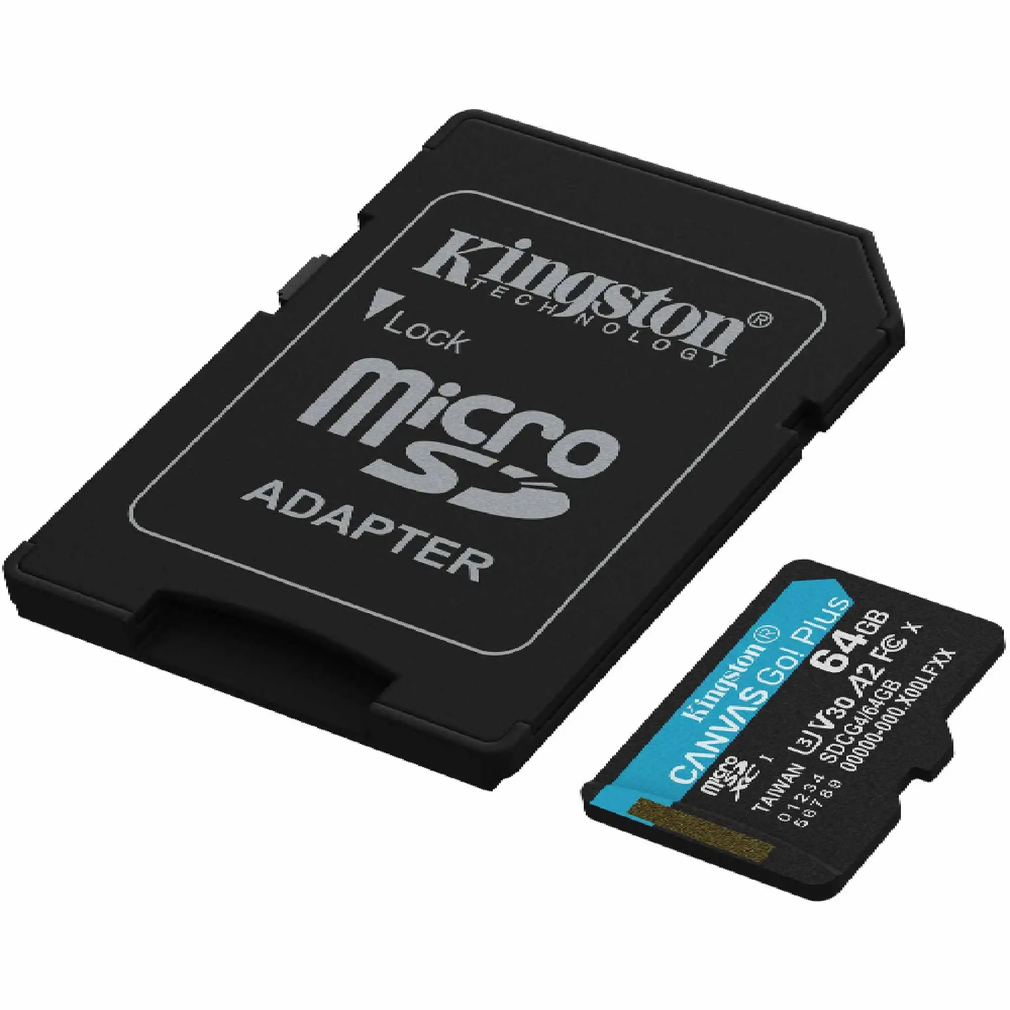 Купити Карта пам'яті Kingston microSDXC 64GB Canvas Go! Plus G4 Class 10 UHS-I U3 V30 A2 (SDCG4/64GBSP) - фото 2