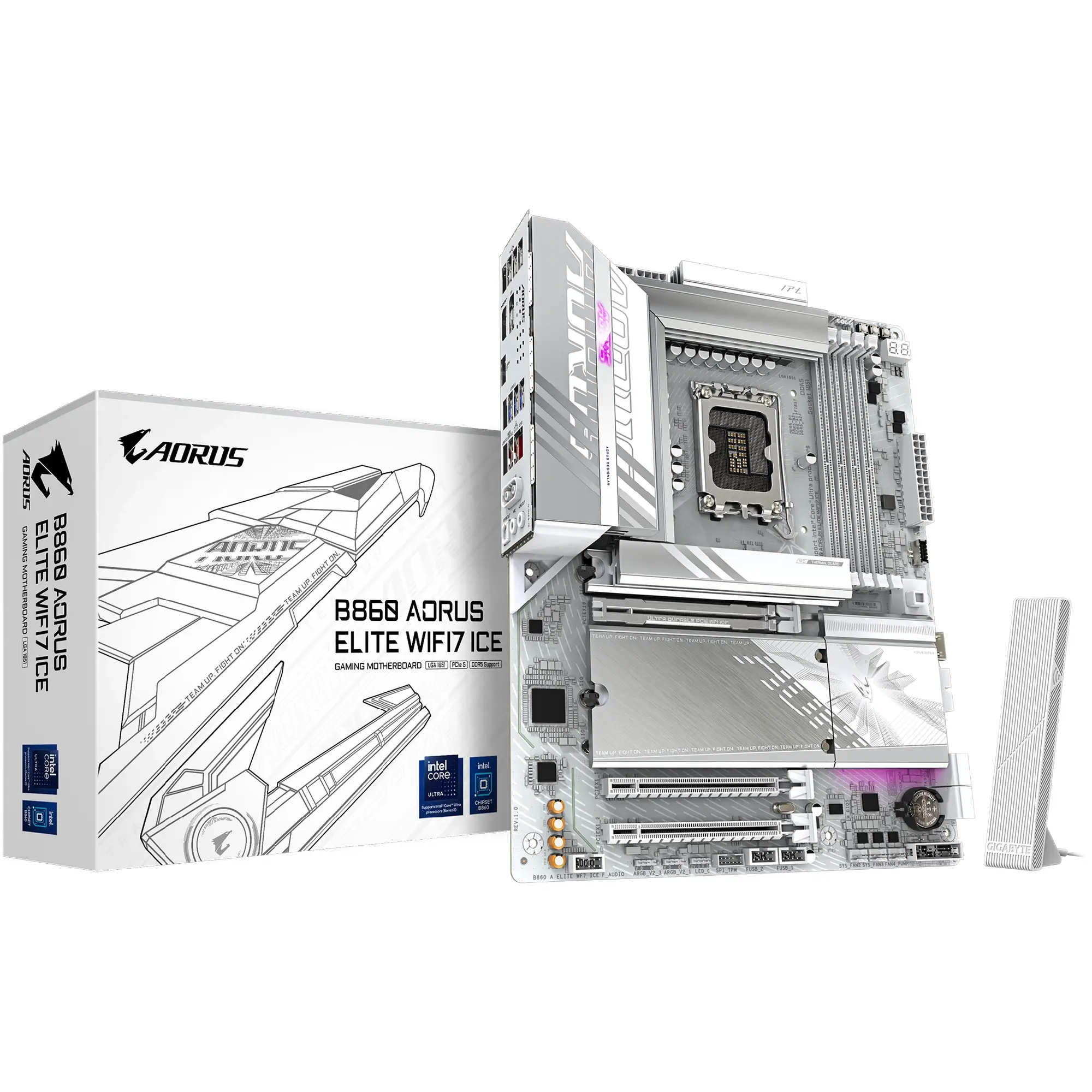 Купить Материнская плата GIGABYTE B860 AORUS ELITE WIFI7 IC - фото 6