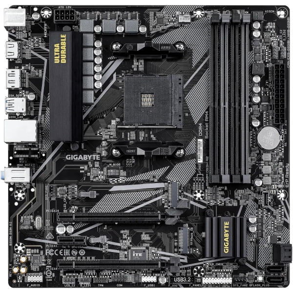 Купить Материнская плата GIGABYTE B550M DS3H R2 - фото 2