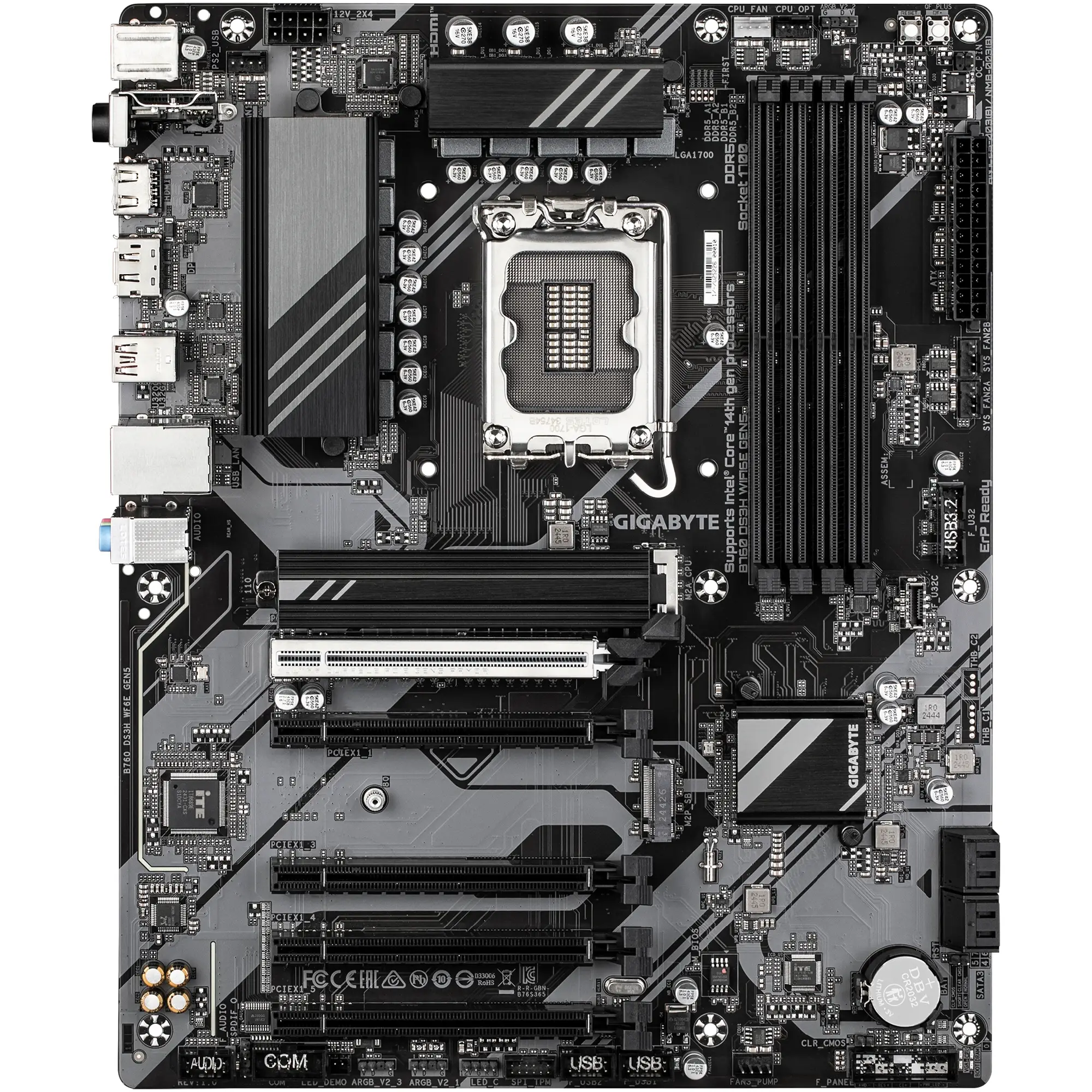 Купить Материнская плата GIGABYTE B760 DS3H WIFI6E GEN5 - фото 2