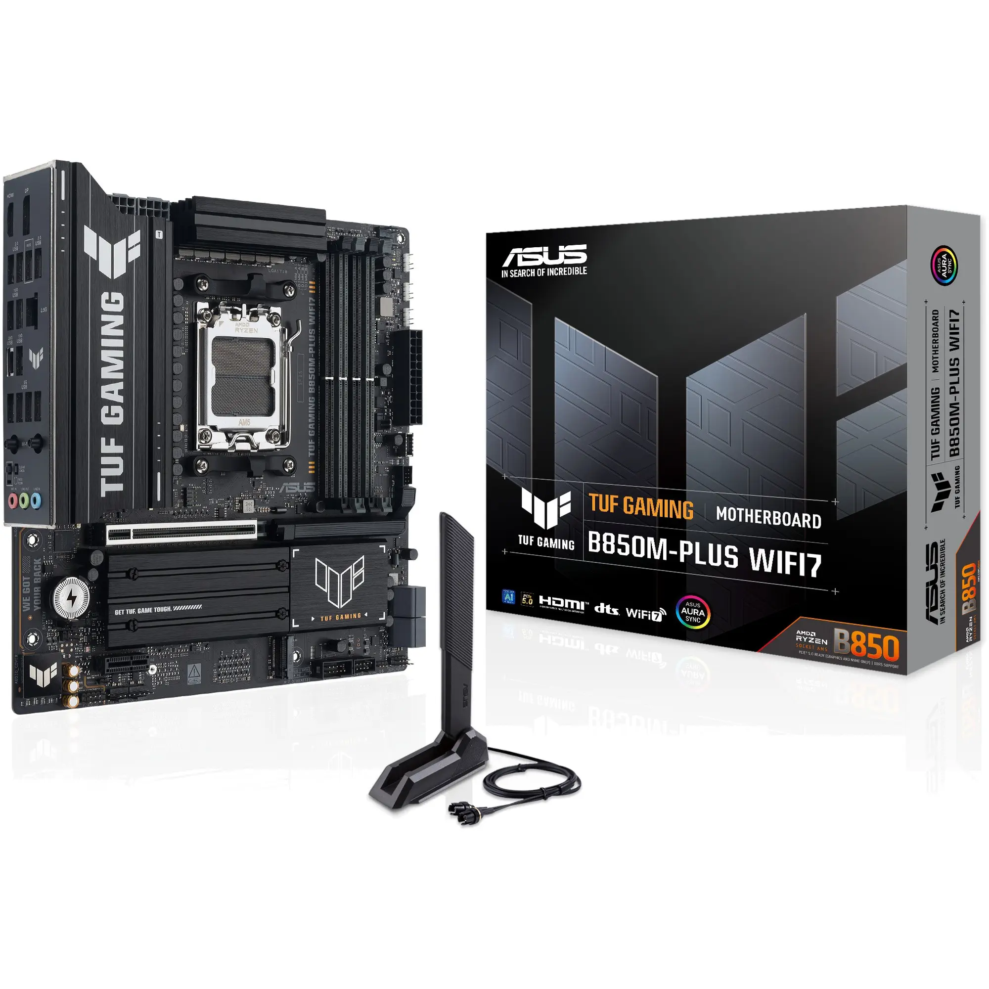 Купить Материнская плата ASUS TUF GAMING B850M-PLUS WIFI7 - фото 4