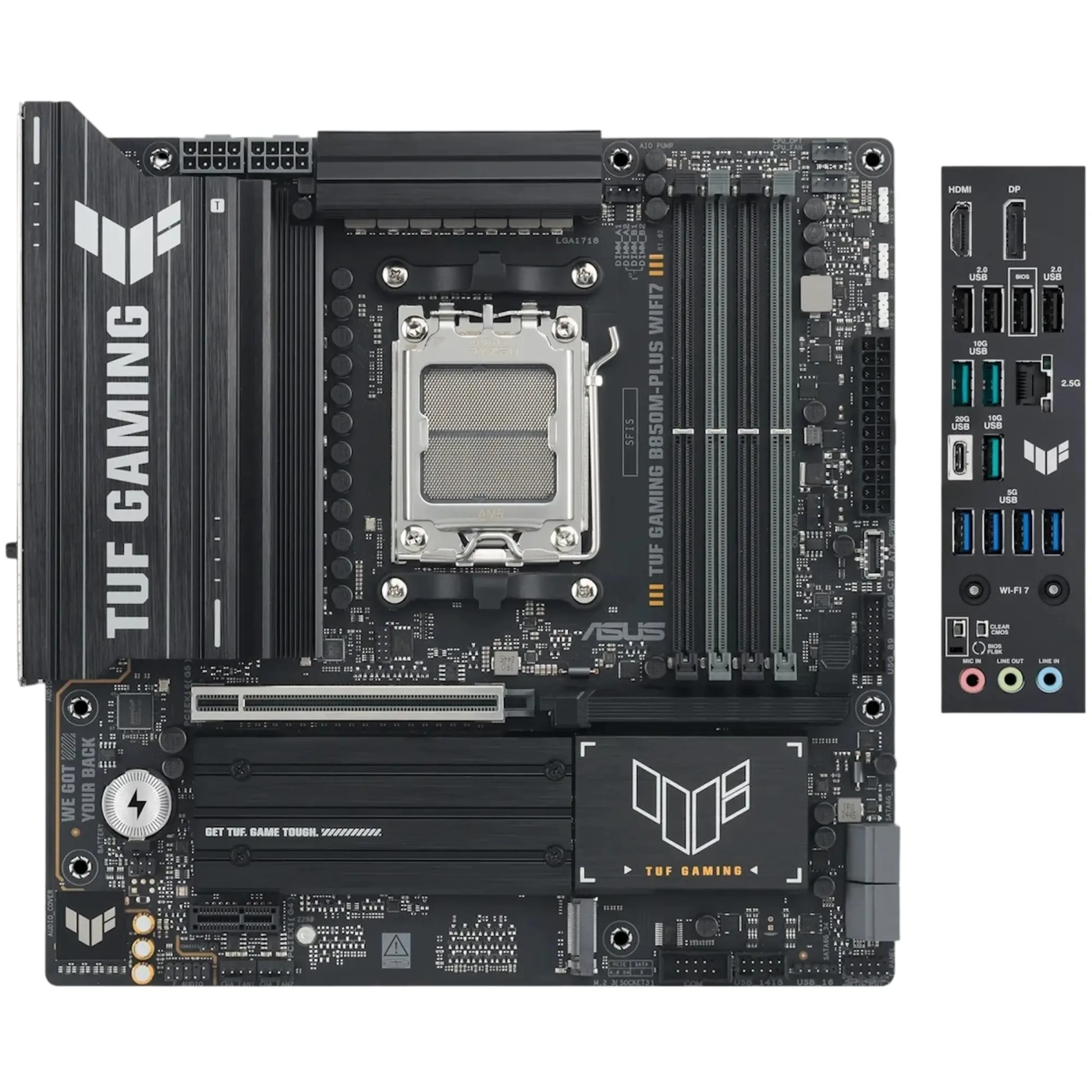 Купить Материнская плата ASUS TUF GAMING B850M-PLUS WIFI7 - фото 1