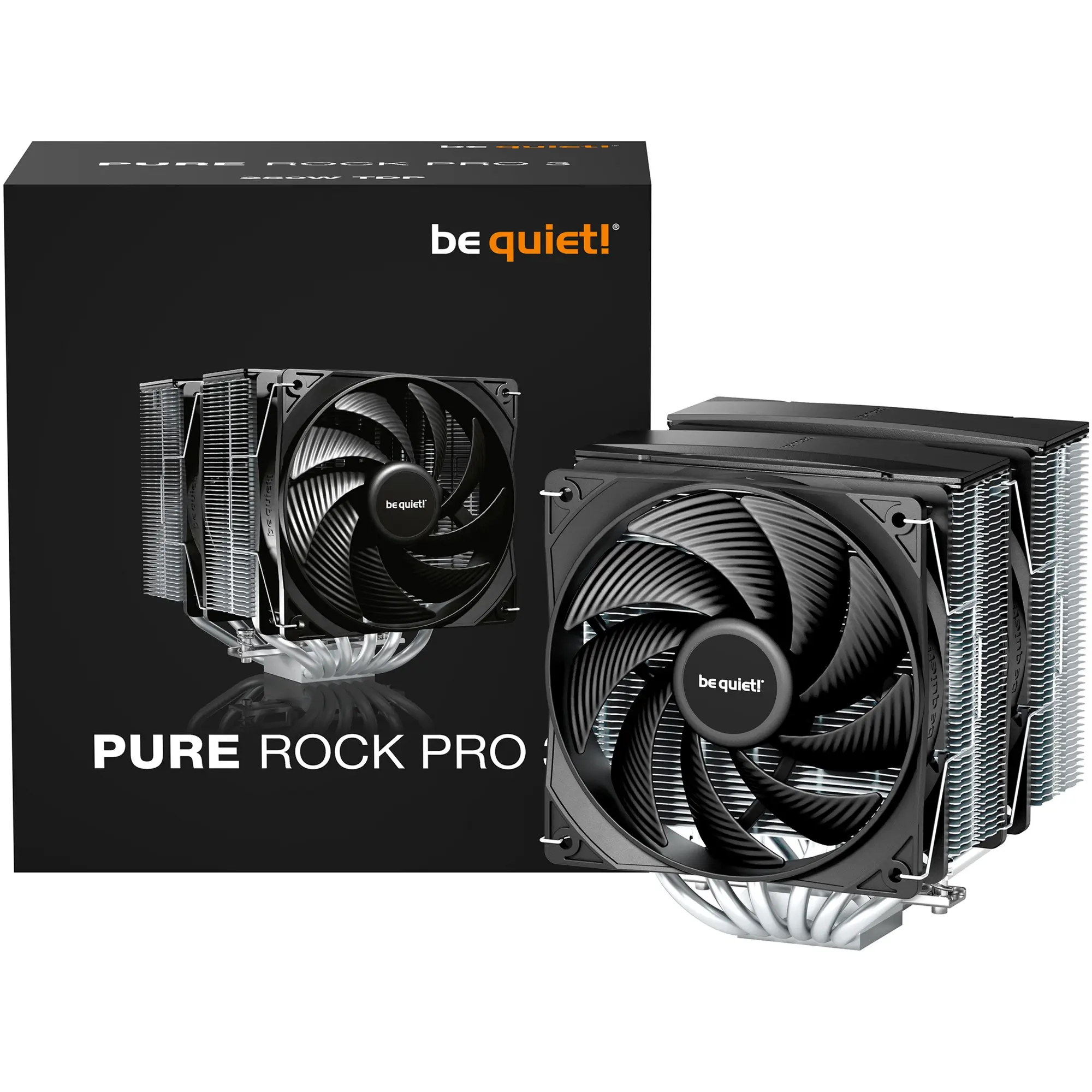Купити Процесорний кулер be quiet! PURE ROCK PRO 3 Silver (BK041) - фото 5