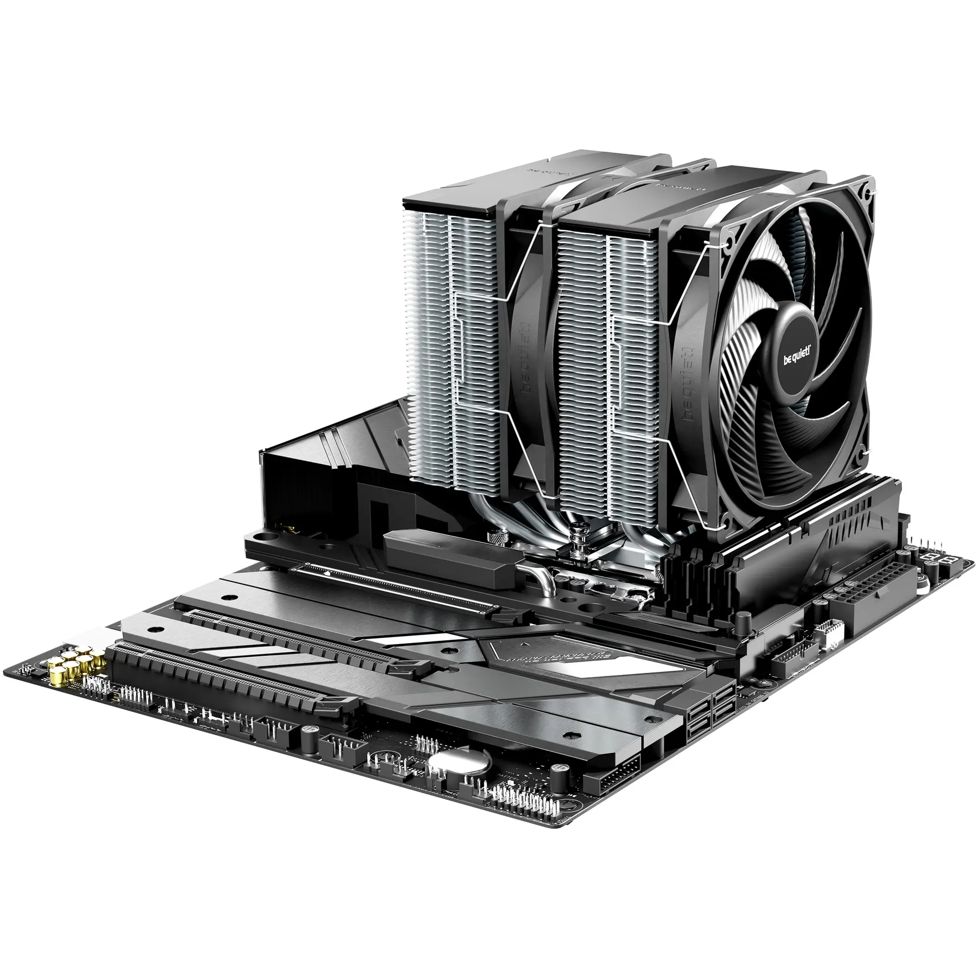 Купити Процесорний кулер be quiet! PURE ROCK PRO 3 Silver (BK041) - фото 6