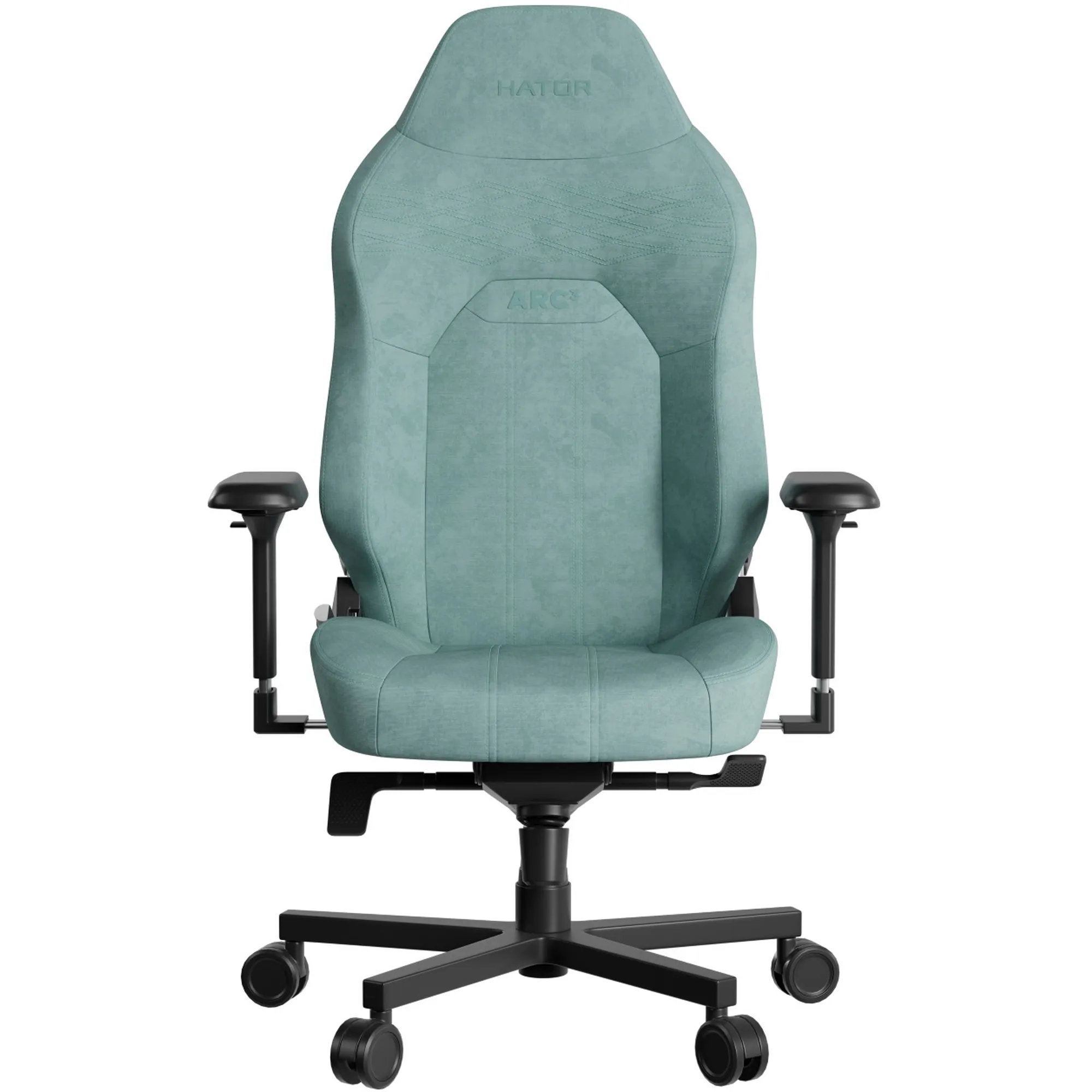 Купити Крісло для геймерів HATOR Arc 3 L Velour Turquoise (HTC3443L) - фото 1