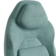 Купити Крісло для геймерів HATOR Arc 3 L Velour Turquoise (HTC3443L) - фото 5