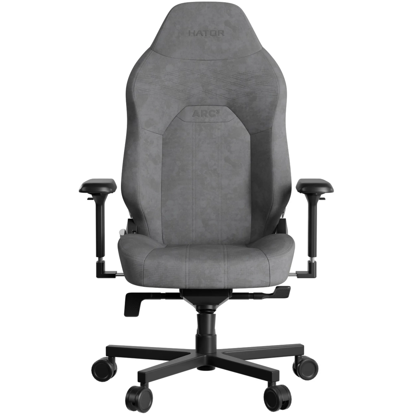 Купити Крісло для геймерів HATOR Arc 3 L Velour Grey (HTC3446L) - фото 1