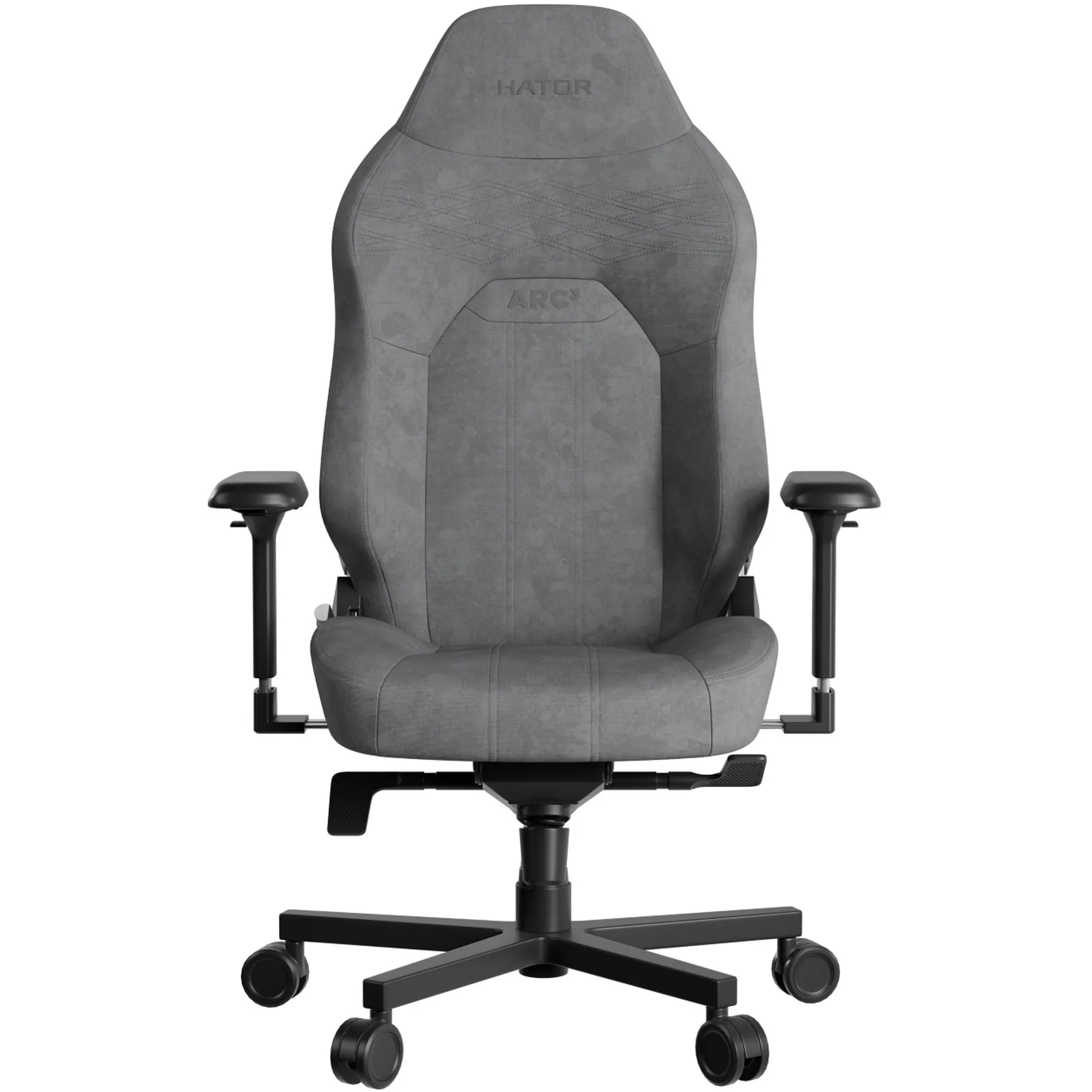 Купити Крісло для геймерів HATOR Arc 3 L Velour Grey (HTC3446L) - фото 1